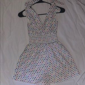 Polka dot romper